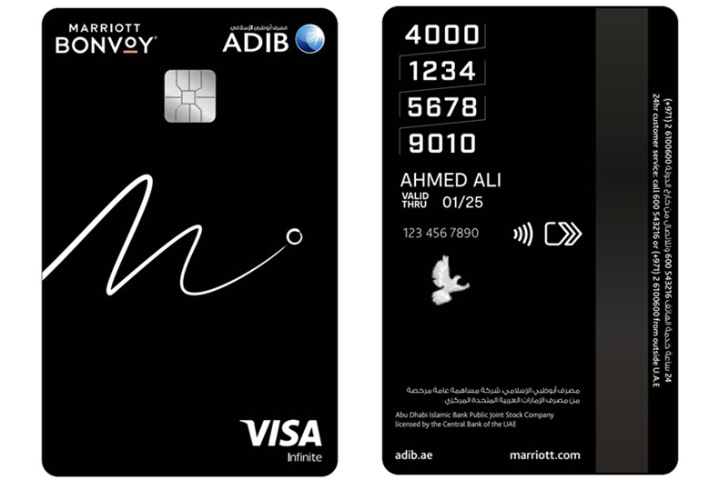 New ADIB Marriott Bonvoy Visa cards in the UAE offer points on everyday spend and a status fast track image from news.marriott.com