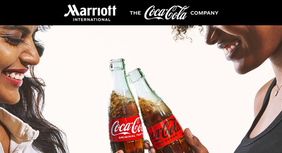 Marriott picks Coca-Cola as global beverage partner, with guest rollout starting now image from news.marriott.com