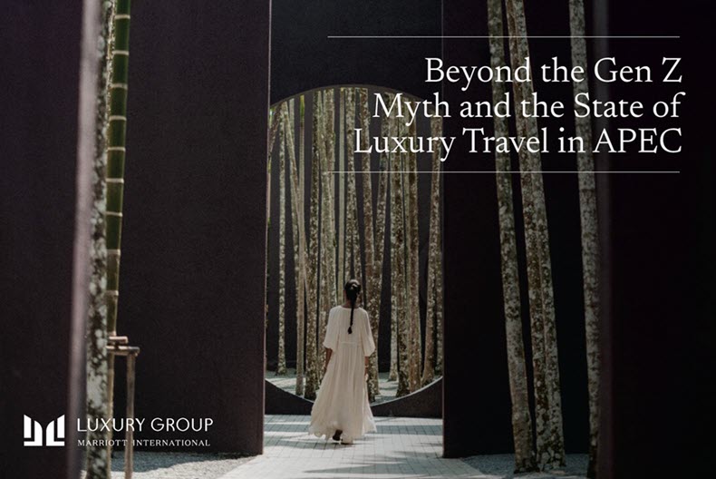 Marriott luxury research points to four APAC guest mindsets, not one Gen Z playbook image from news.marriott.com